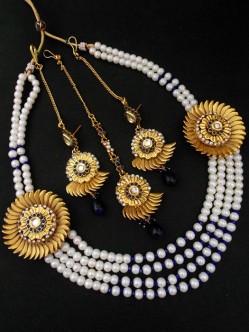 Rajwadi Jewelry Set